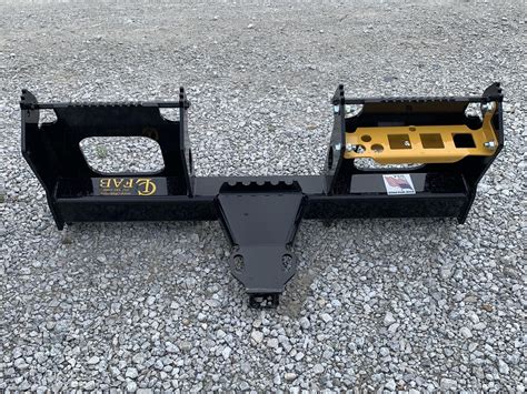 skid steer class v trailer hitch|receiver hitch for skid steer.